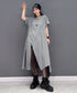 Asymmetry Mesh Layered Dress